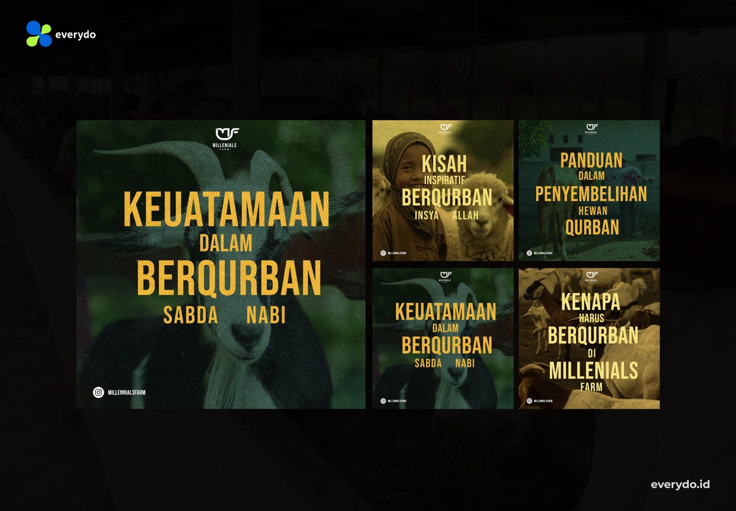 Portofolio jasa manajemen media sosial pertanian